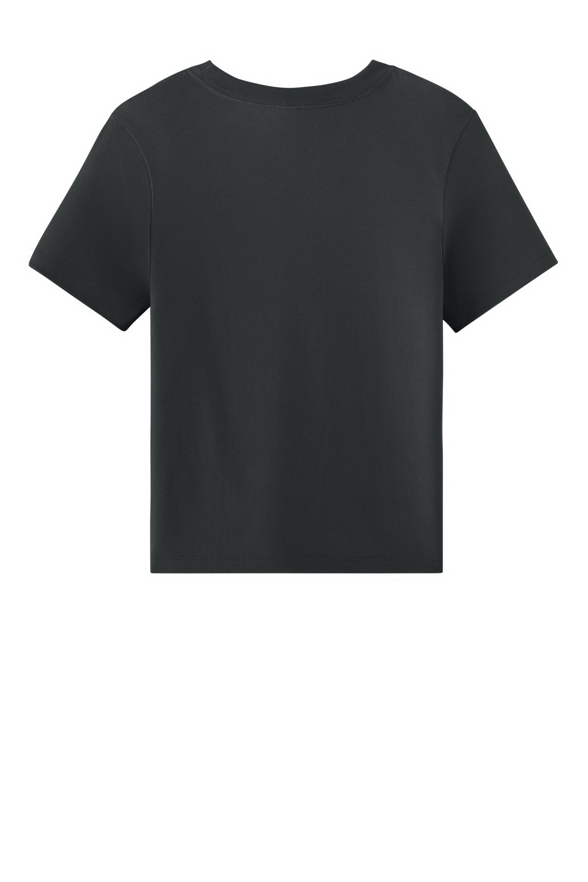 Rear View of DarkGrey BELLA+CANVAS Women's 6-Ounce Heavyweight Tee BC6110