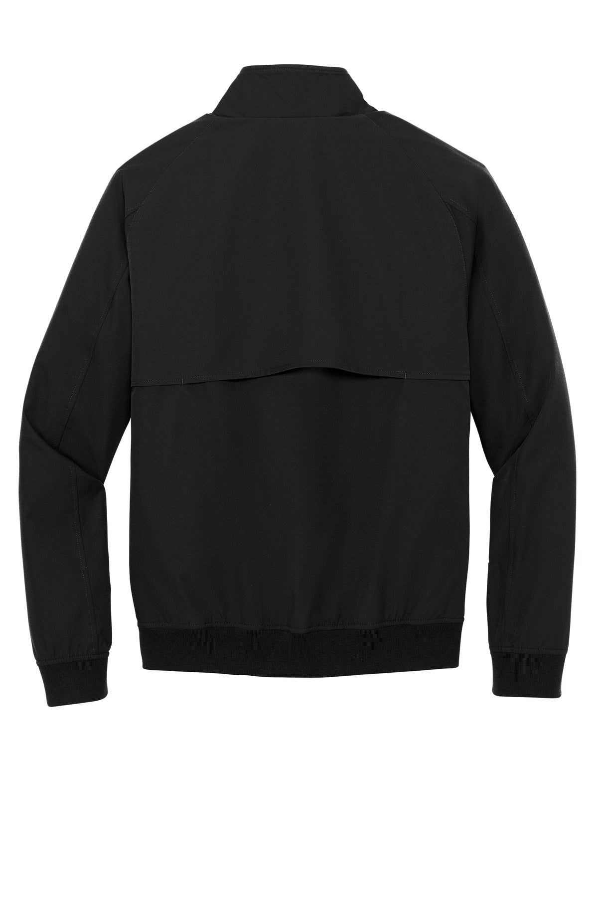 Rear View of DeepBlack Brooks Brothers Bomber Jacket BB18604