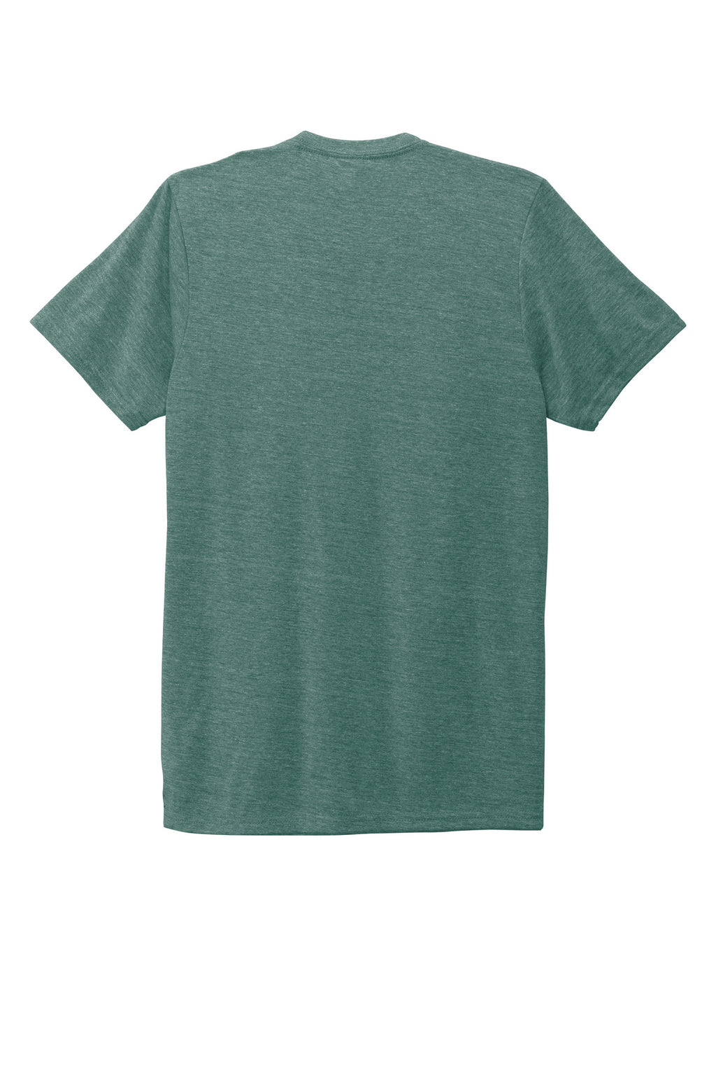 Rear View of DpSeaGreen Allmade Unisex Tri-Blend Tee AL2004