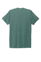 Rear View of DpSeaGreen Allmade Unisex Tri-Blend Tee AL2004