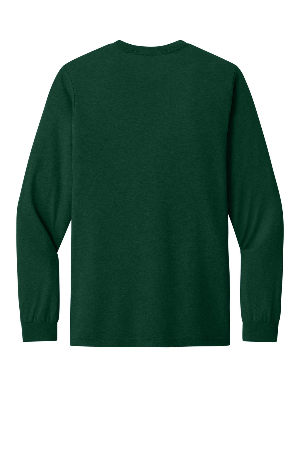 Rear View of EmeraldTB BELLA+CANVAS Unisex Triblend Long Sleeve Tee BC3513