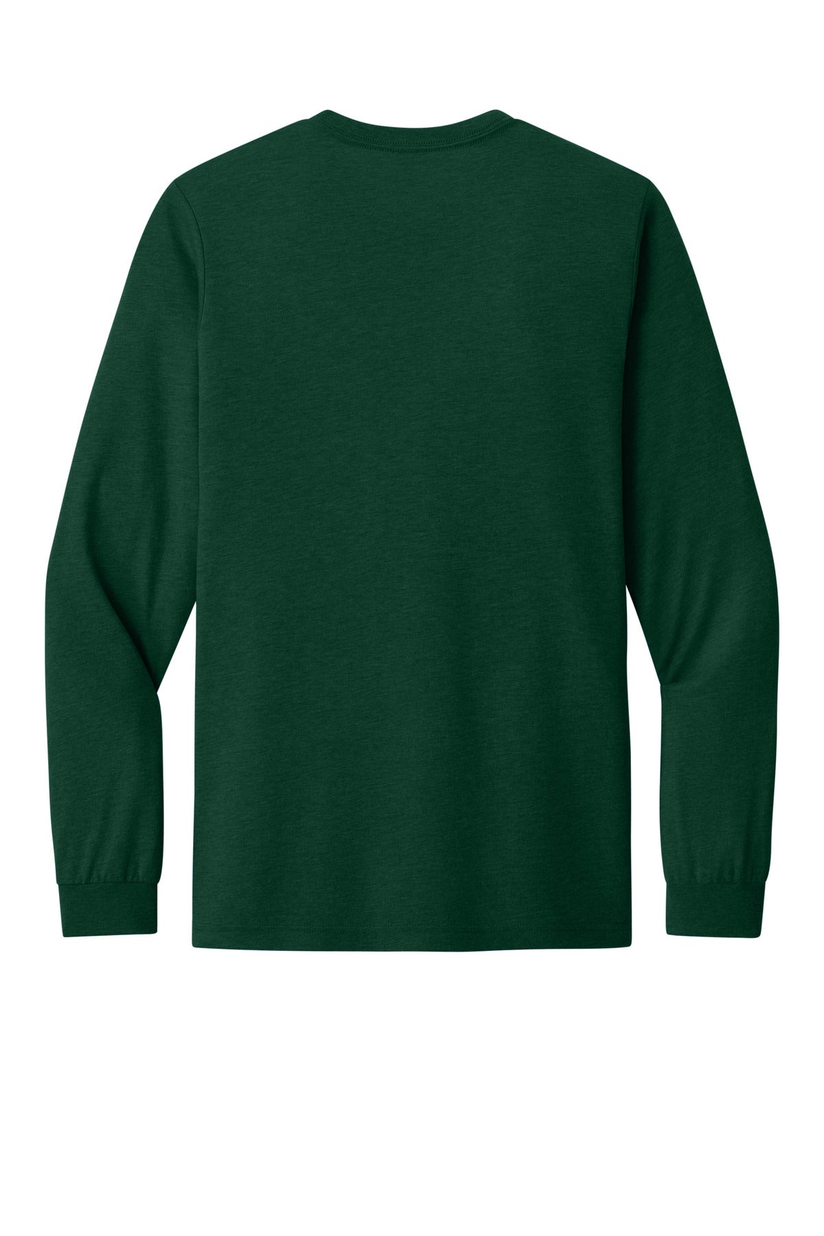 Rear View of EmeraldTB BELLA+CANVAS Unisex Triblend Long Sleeve Tee BC3513