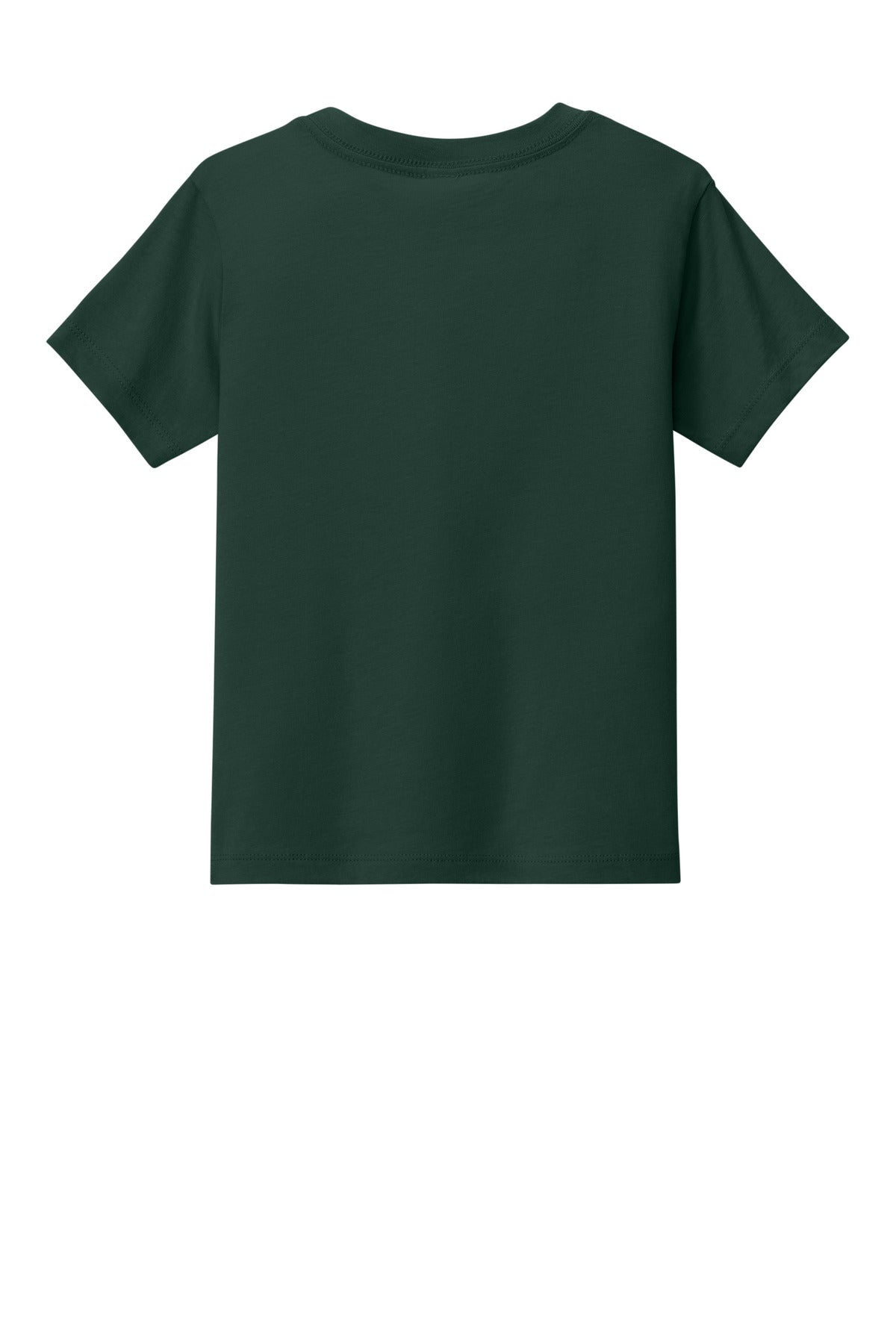 Rear View of Forest BELLA+CANVAS Toddler Short Sleeve Tee BC3001T