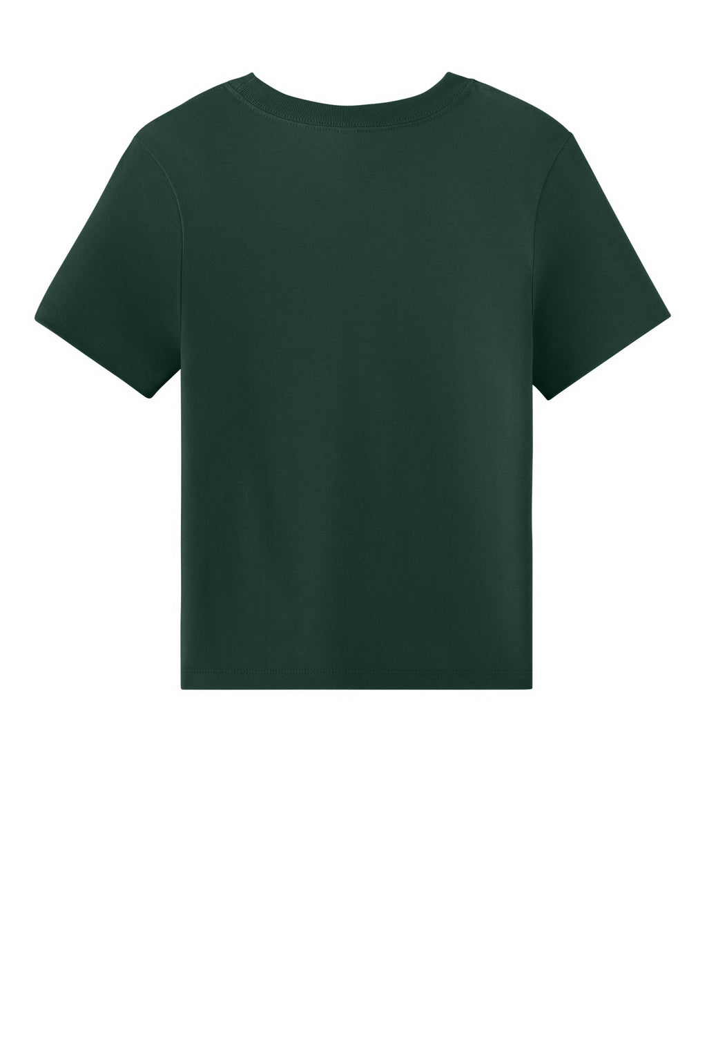 Rear View of Forest BELLA+CANVAS Women's 6-Ounce Heavyweight Tee BC6110