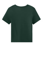 Rear View of Forest BELLA+CANVAS Women's 6-Ounce Heavyweight Tee BC6110