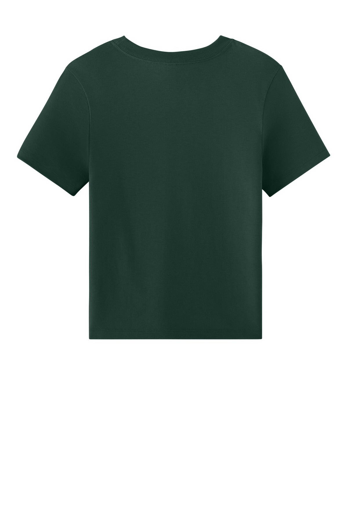Rear View of Forest BELLA+CANVAS Women's 6-Ounce Heavyweight Tee BC6110