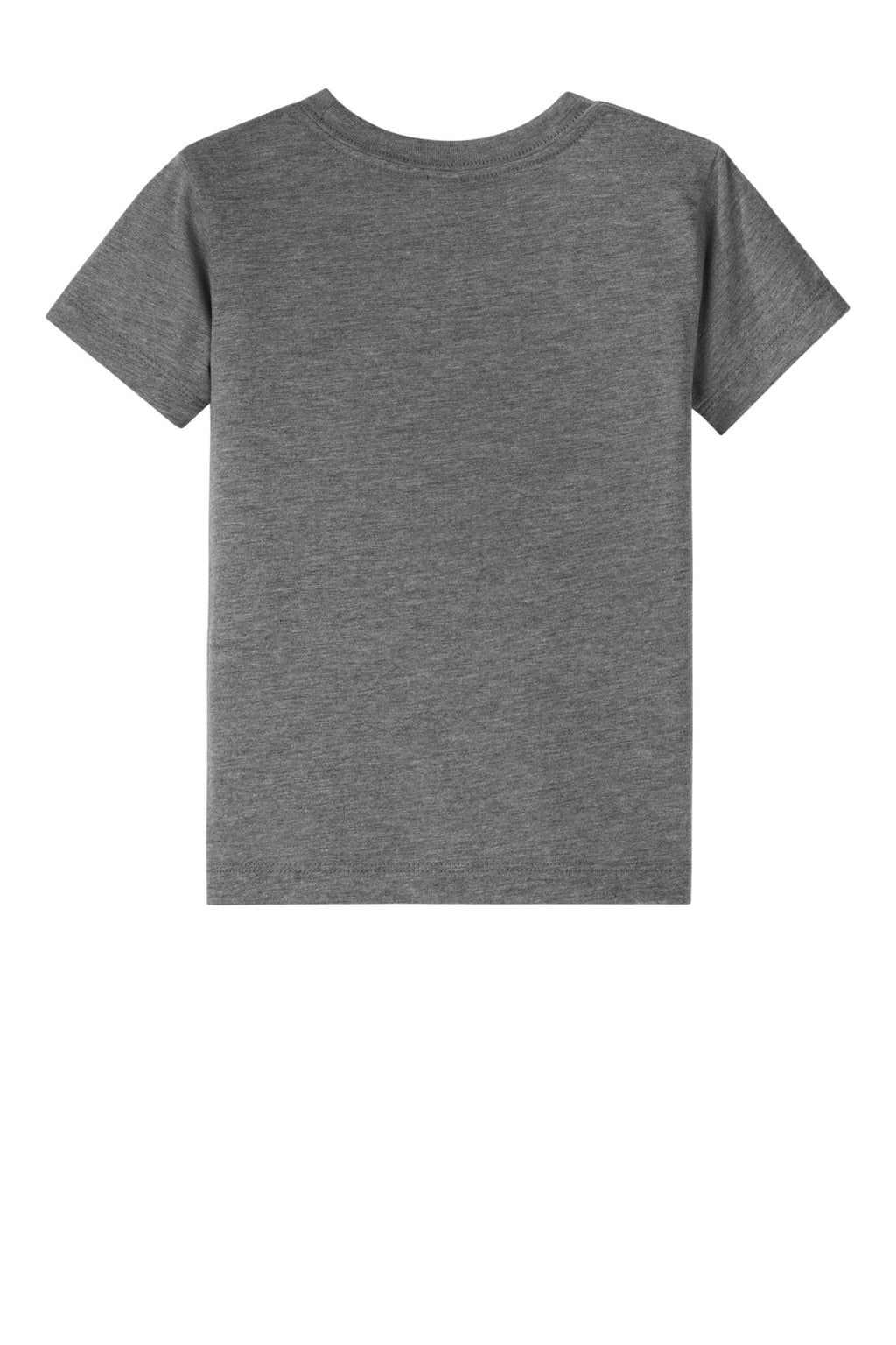 Rear View of GreyTB BELLA+CANVAS Toddler Triblend Short Sleeve Tee BC3413T