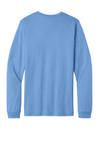 Rear View of HCarolinaB BELLA+CANVAS Unisex Heather CVC Long Sleeve Tee BC3501CVC