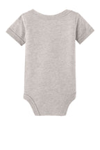 Rear View of HthrDust BELLA+CANVAS Infant Jersey Short Sleeve One Piece BC100B