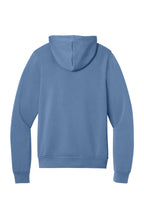Rear View of LavenderBl BELLA+CANVAS Unisex Sponge Fleece Pullover Hoodie. BC3719