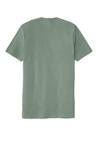 Rear View of MatchaGrn Allmade Unisex Organic Cotton Tee. AL2100