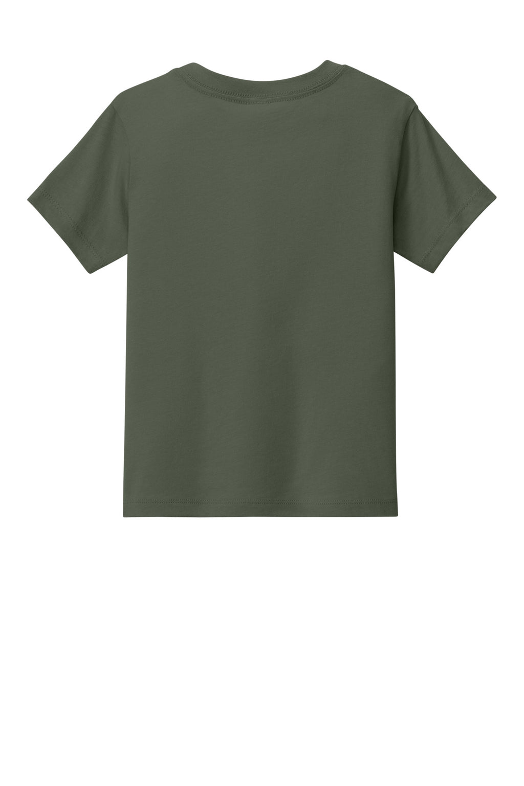 Rear View of MilGreen BELLA+CANVAS Toddler Short Sleeve Tee BC3001T