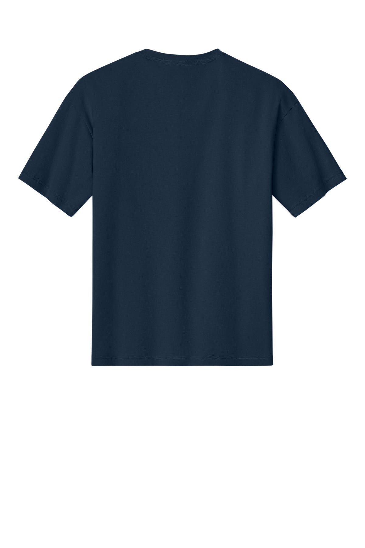 Rear View of Navy BELLA+CANVAS Unisex 6-Ounce Heavyweight Tee BC3010