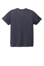 Rear View of Rebel Blue Allmade Youth Tri-Blend Tee AL207