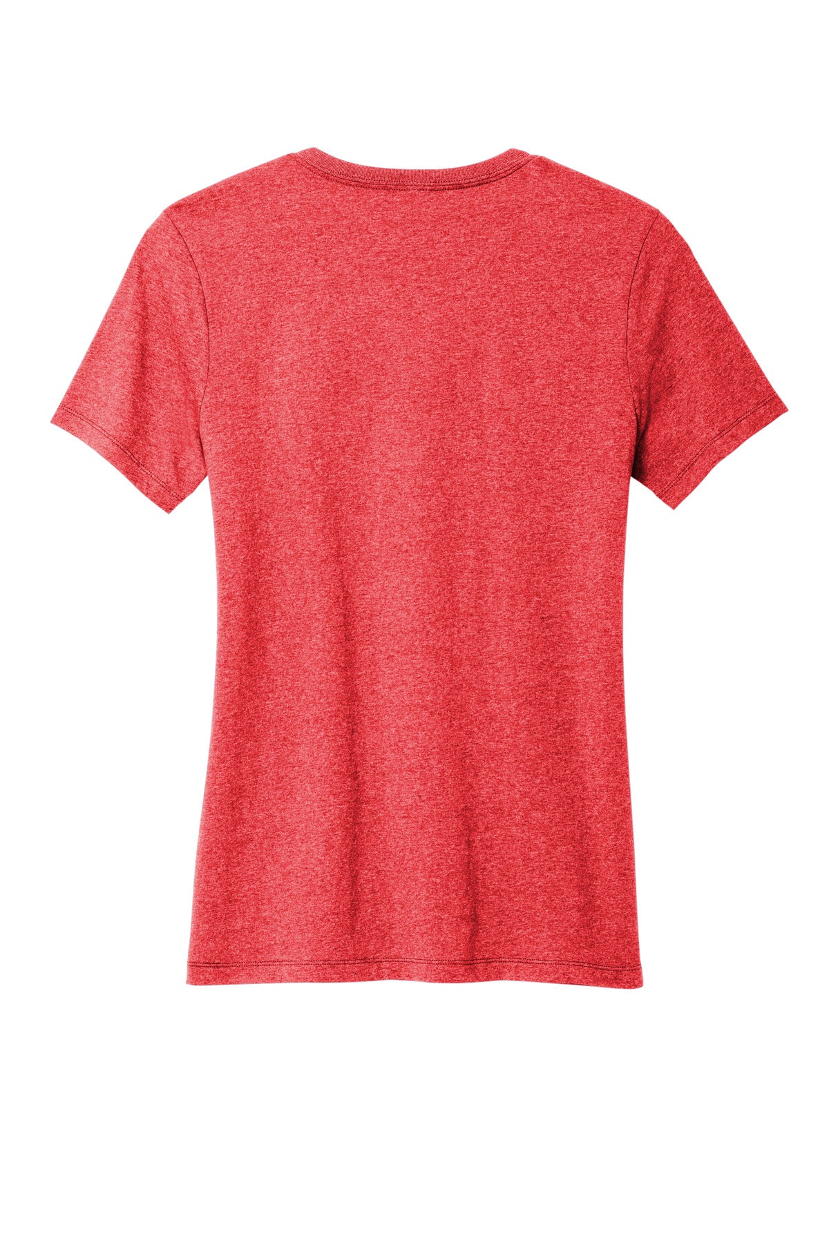 Rear View of ReclmdRdHt Allmade Women's Recycled Blend V-Neck Tee AL2303