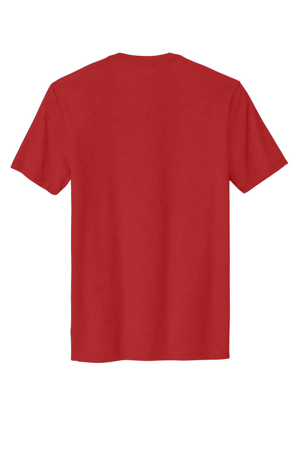 Rear View of RevlutnRed Allmade Unisex Organic Cotton Tee. AL2100