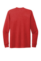 Rear View of Rise Up Red Allmade Unisex Tri-Blend Long Sleeve Tee AL6004