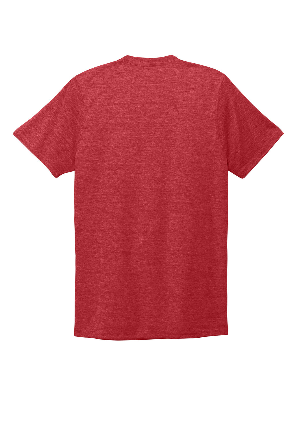 Rear View of Rise Up Red Allmade Unisex Tri-Blend V-Neck Tee AL2014