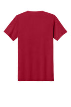 Rear View of Sld Red TB BELLA+CANVAS Unisex Triblend Short Sleeve Tee. BC3413