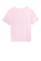 Rear View of SoftPink BELLA+CANVAS Women's 6-Ounce Heavyweight Tee BC6110