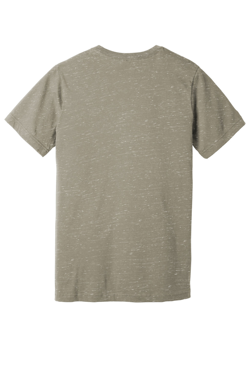 Rear View of StoneMrbl BELLA+CANVAS Unisex Textured Jersey V-Neck Tee BC3655
