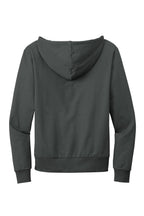 Rear View of Teraingrey Allmade Unisex Organic French Terry Full-Zip Hoodie AL4002
