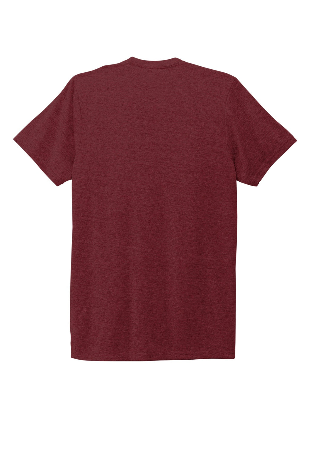 Rear View of Vino Red Allmade Unisex Tri-Blend Tee AL2004