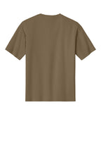 Rear View of VintageBrn BELLA+CANVAS Unisex 6-Ounce Heavyweight Tee BC3010