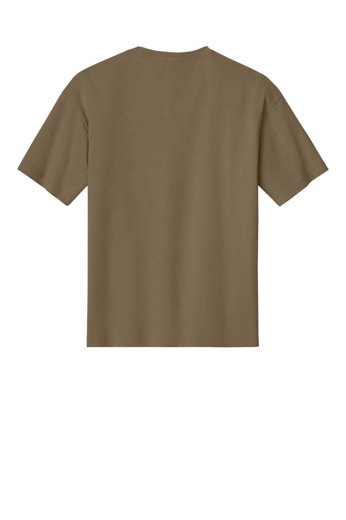 Rear View of VintageBrn BELLA+CANVAS Unisex 6-Ounce Heavyweight Tee BC3010