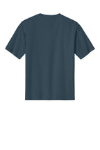 Rear View of VtgNavy BELLA+CANVAS Unisex 6-Ounce Heavyweight Tee BC3010