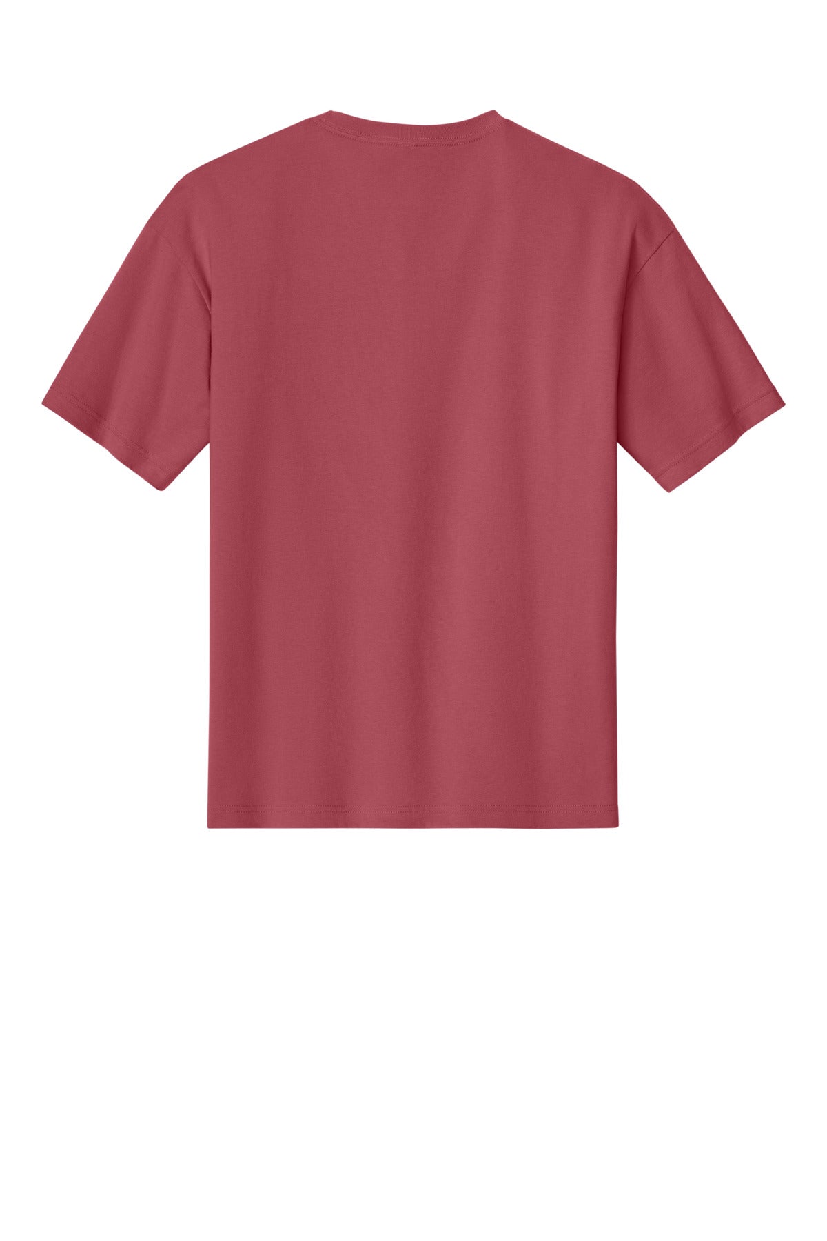 Rear View of VtgRed BELLA+CANVAS Unisex 6-Ounce Heavyweight Tee BC3010