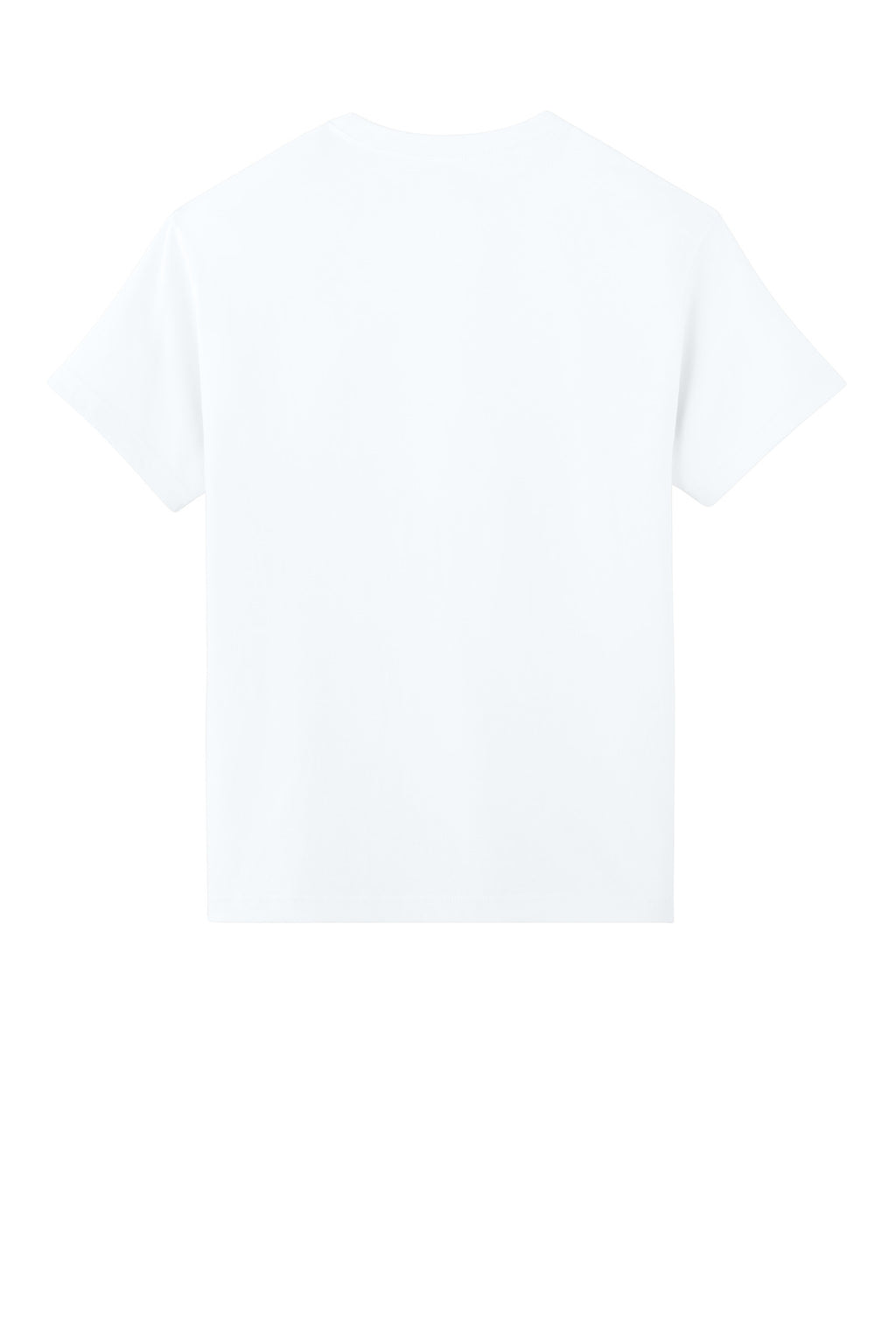 Rear View of White BELLA+CANVAS Unisex 6-Ounce Heavyweight Tee BC3010