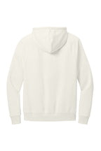 Rear View of WhiteSand Allmade Unisex Organic CVC Fleece Pullover Hoodie AL5000