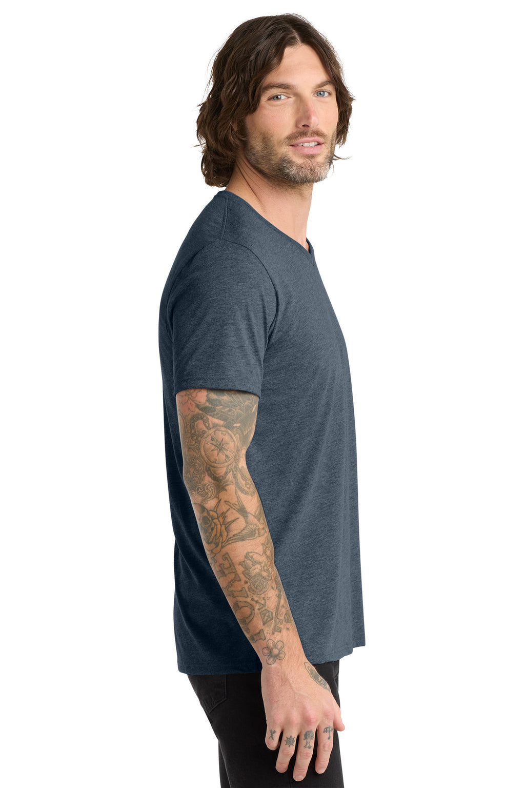 Rebel Blue Allmade Unisex Tri-Blend V-Neck Tee AL2014