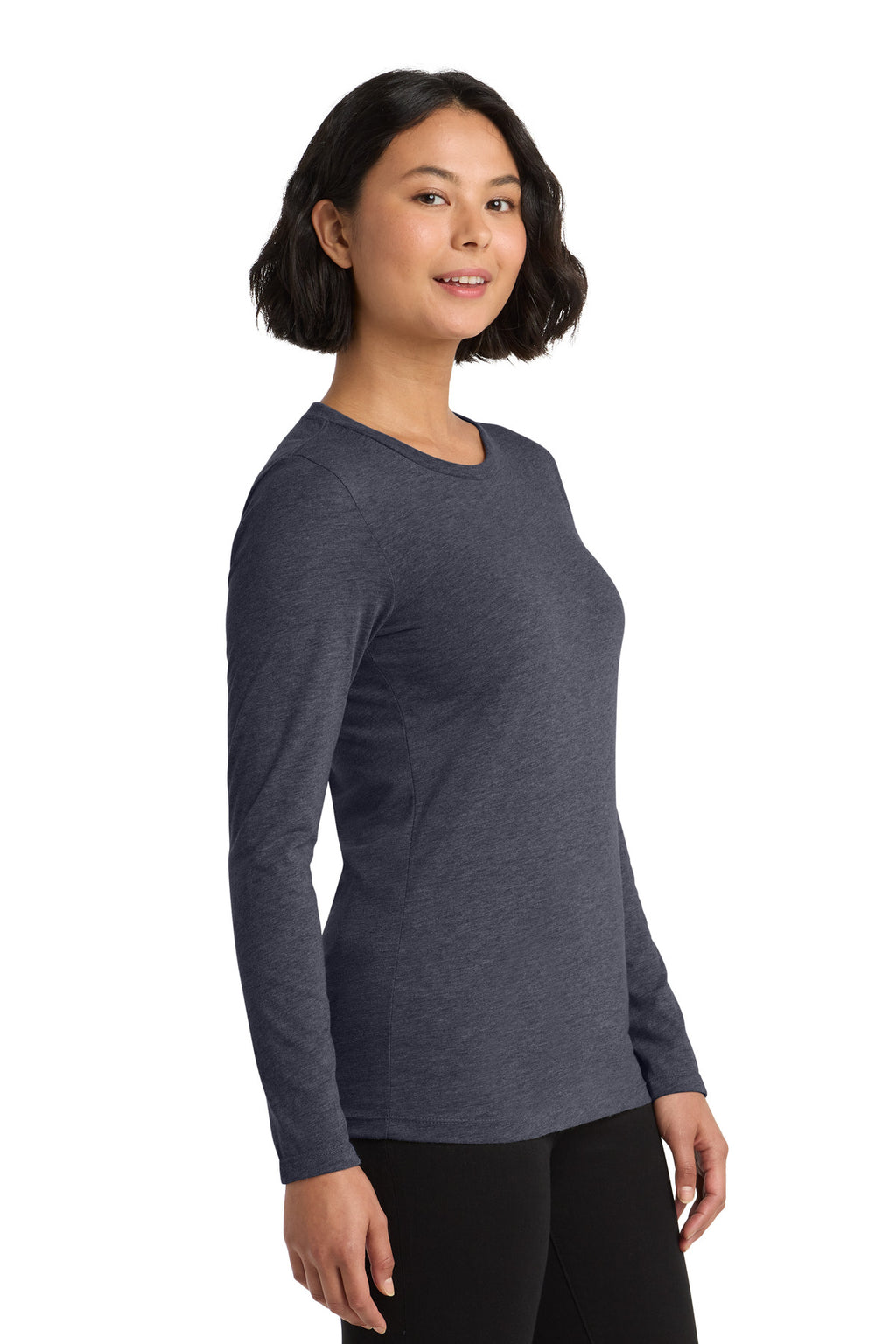 Rebel Blue Allmade Women's Tri-Blend Long Sleeve Tee AL6008