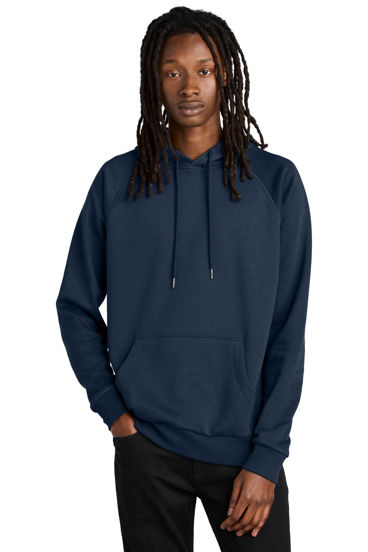 RebelBlue Allmade Unisex Organic CVC Fleece Pullover Hoodie AL5000