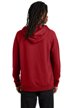 RevlutnRed Allmade Unisex Organic CVC Fleece Pullover Hoodie AL5000