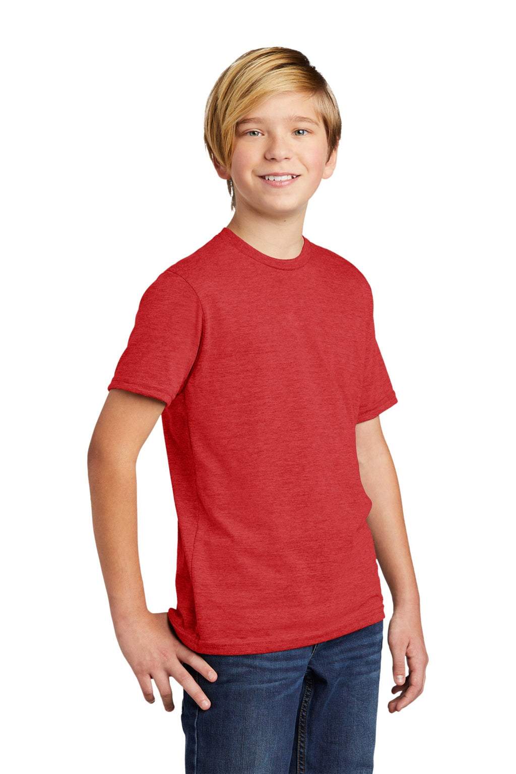 Rise Up Red Allmade Youth Tri-Blend Tee AL207