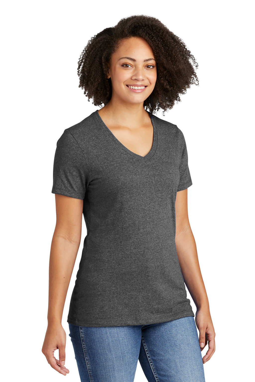 RldedChrHr Allmade Women's Recycled Blend V-Neck Tee AL2303