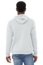 Silver BELLA+CANVAS Unisex Sponge Fleece Pullover Hoodie. BC3719
