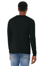 SldBkBlend BELLA+CANVAS Unisex Heather CVC Long Sleeve Tee BC3501CVC