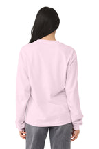 SoftPink BELLA+CANVAS Unisex 6-Ounce Heavyweight Long Sleeve Tee BC3511