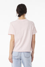 SoftPink BELLA+CANVAS Women's 6-Ounce Heavyweight Tee BC6110
