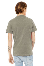 StoneMrbl BELLA+CANVAS Unisex Textured Jersey V-Neck Tee BC3655