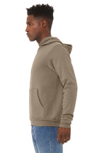 Tan BELLA+CANVAS Unisex Sponge Fleece Pullover Hoodie. BC3719