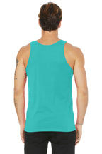 Teal BELLA+CANVAS Unisex Jersey Tank. BC3480
