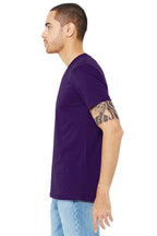 Team Purple BELLA+CANVAS Unisex Jersey Short Sleeve V-Neck Tee. BC3005