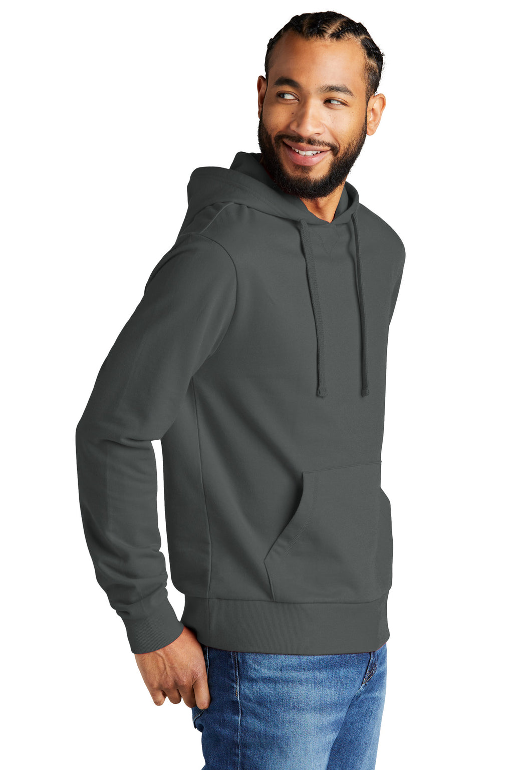 Teraingrey Allmade Unisex Organic French Terry Pullover Hoodie AL4000