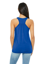 True Royal BELLA+CANVAS Women's Flowy Racerback Tank. BC8800