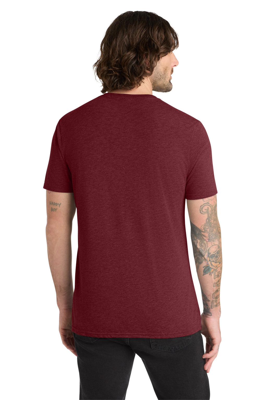 Vino Red Allmade Unisex Tri-Blend Tee AL2004